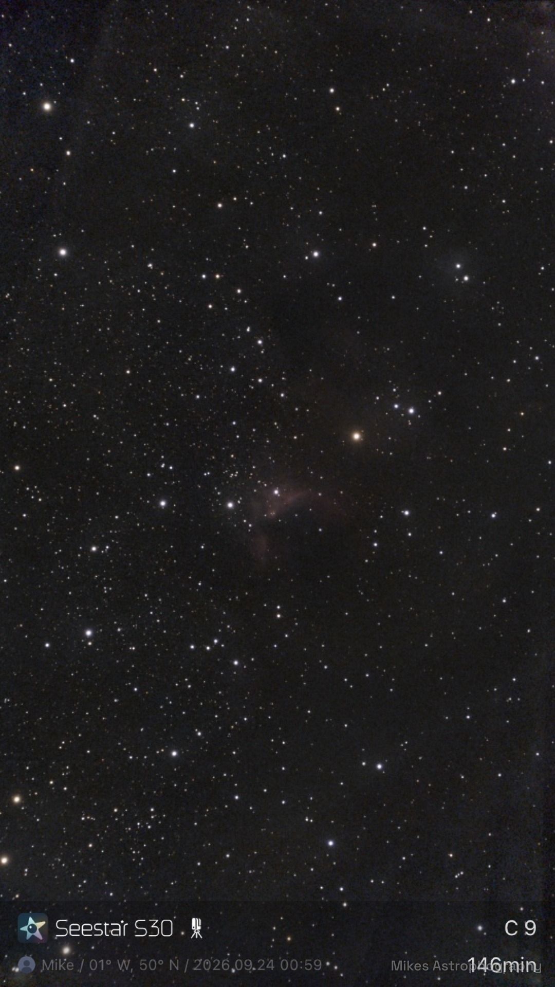 C 9 - The Cave Nebula — C9